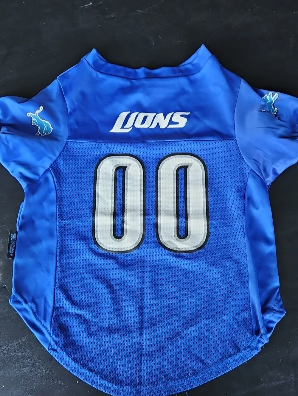 Detroit Blue Pet Jersey - Team Logo Dog Shirt